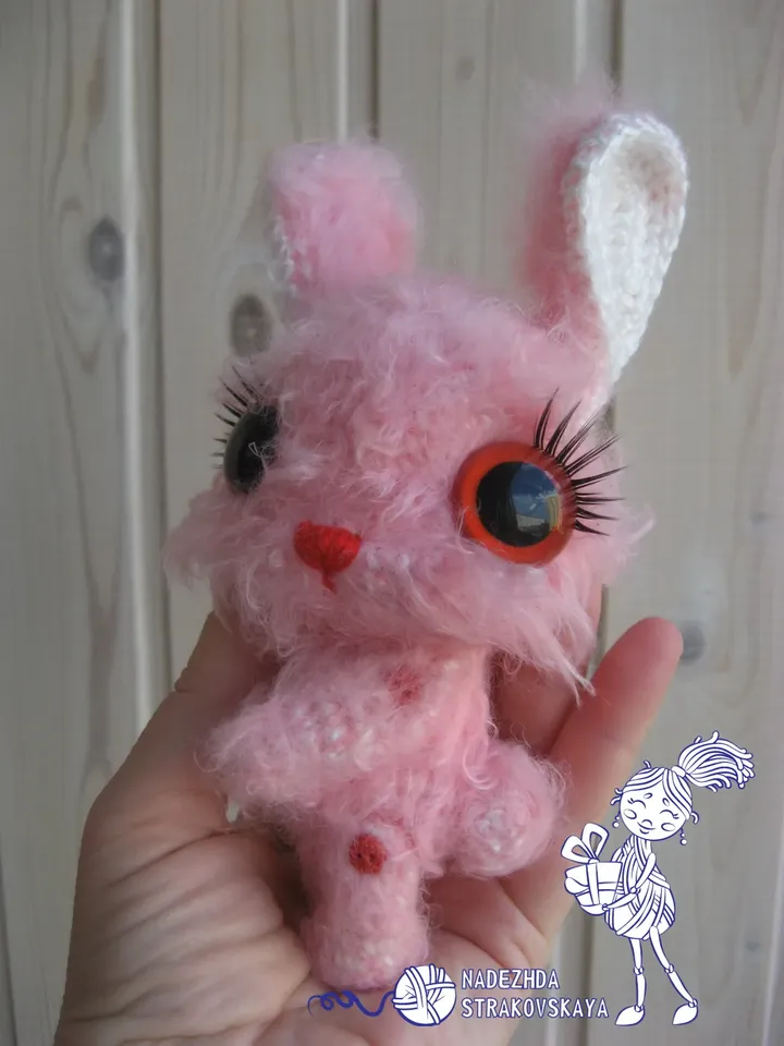TUTORIAL: Kawaii style Bunny cute little crochet pattern*