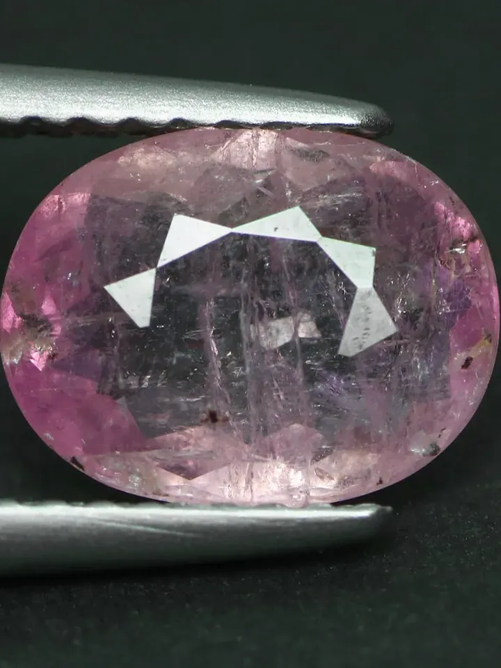 1.63 Ct Hot Pink ! Copper Bearing Unheated 100% Natural Pink Paraiba Tourmaline