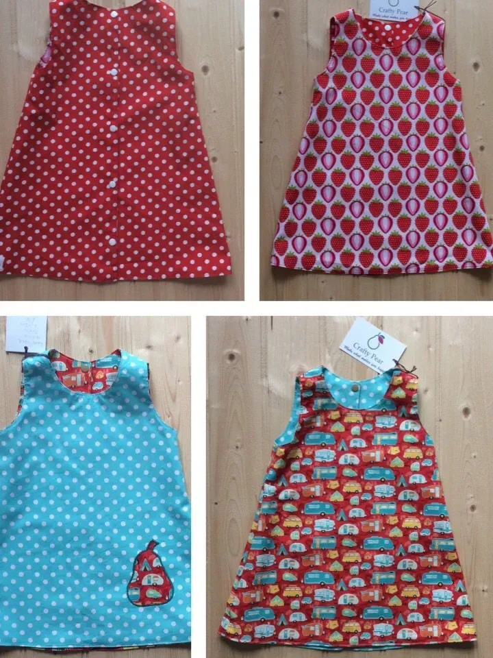 Reversible A line dress