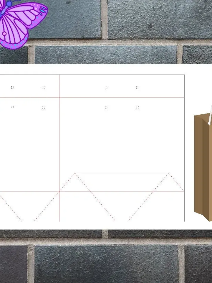Box template Gift box SVG Party Favour Box Cricut Box PDF printable pattern Instant download box gift package paper pattern