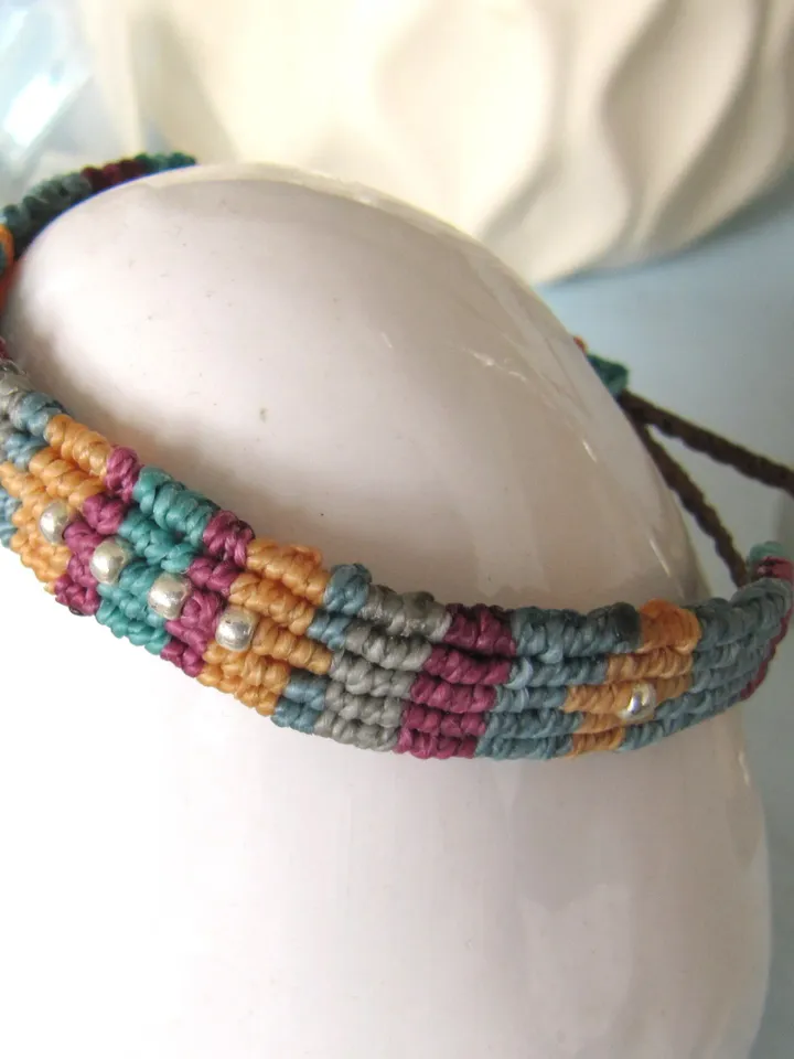 macrame armband, knoop armband, hippie armband, boho armbanden, hippie sieraden, kralen armband, hippie accessoires, vrouwen armbanden, boho
