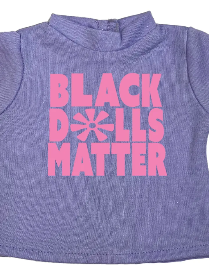 Black Dolls Matter® 18 Inch Doll Tee Shirt