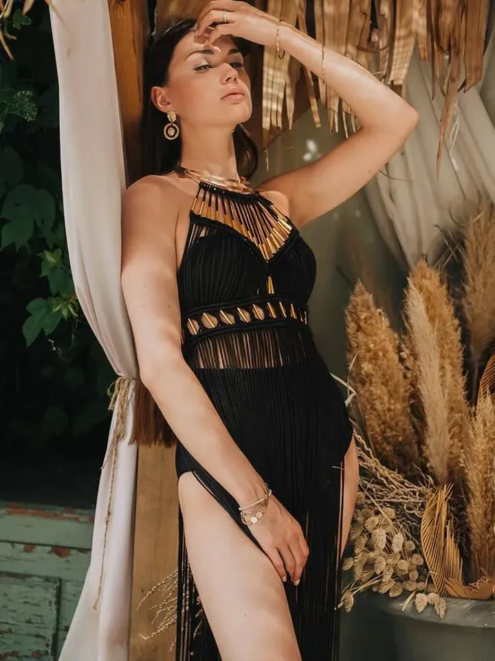 MACRAME Dress Caicos