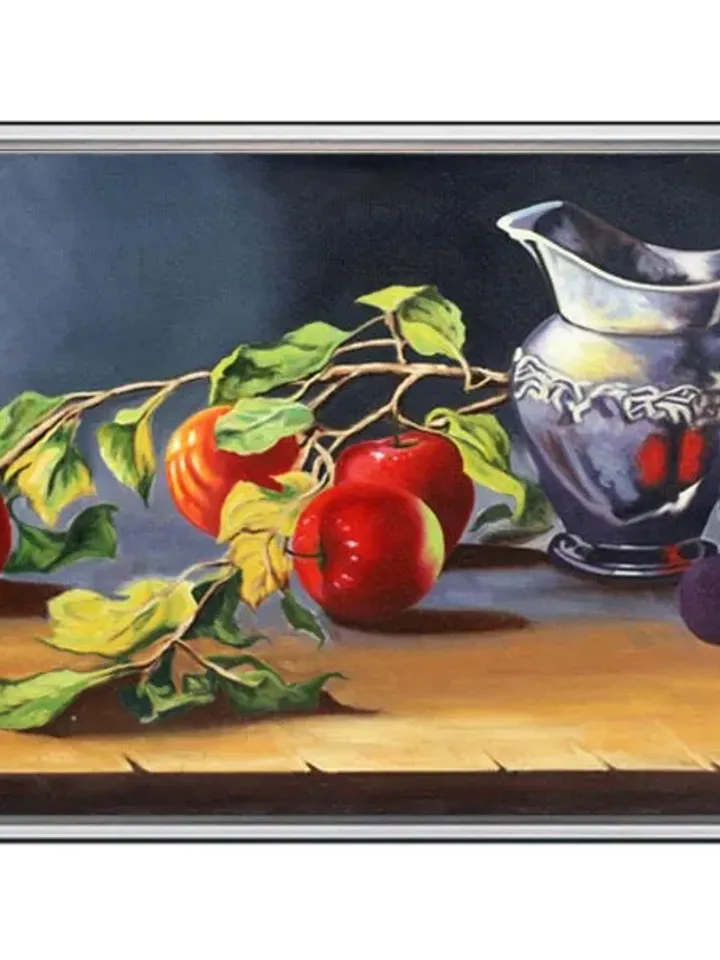 Still life Print on Canvas , Floating Frame Option, Modern Wall Art, Extra Large Canvas Wall Art