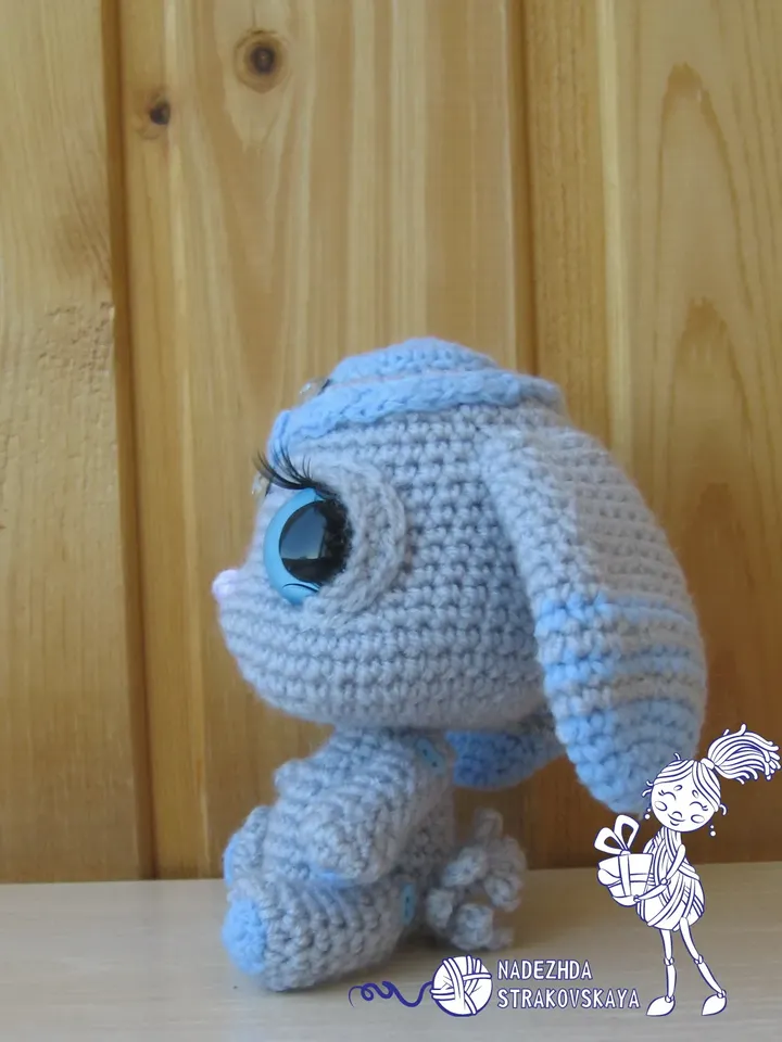 TUTORIAL: Kawaii style Bunny cute little crochet pattern*