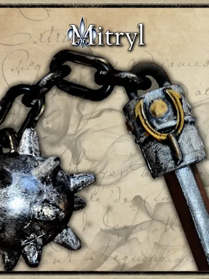 Spiked flail foam LARP flail for live action role playing or cosplay. *TAX INCLUDED*