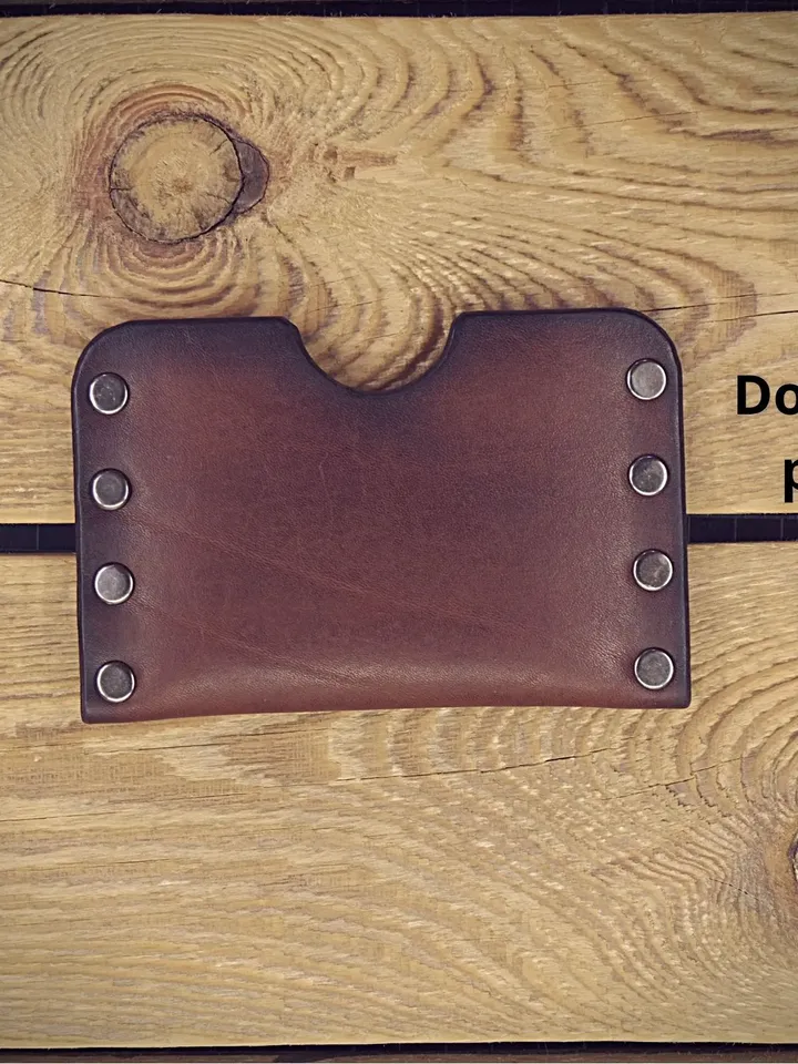 Rivet wallet - pdf leather pattern. MW1