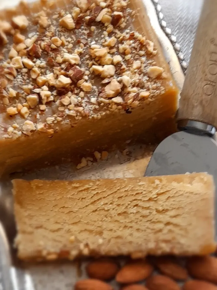 Almond Halva Dessert |Homemade Turkish Traditional Gluten Free Organic Turkish Dessert, Halva with Almond Paste | Fast FedEx Shipping