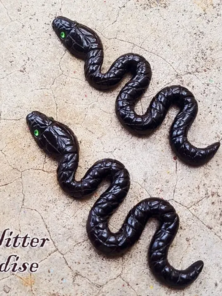 Salem's Snakes - Earrings - Snake Priestess - Black Magic - Wicca - Witchcraft - Salem Witch - Neo-paganism - Witchery - Glitter Paradise®