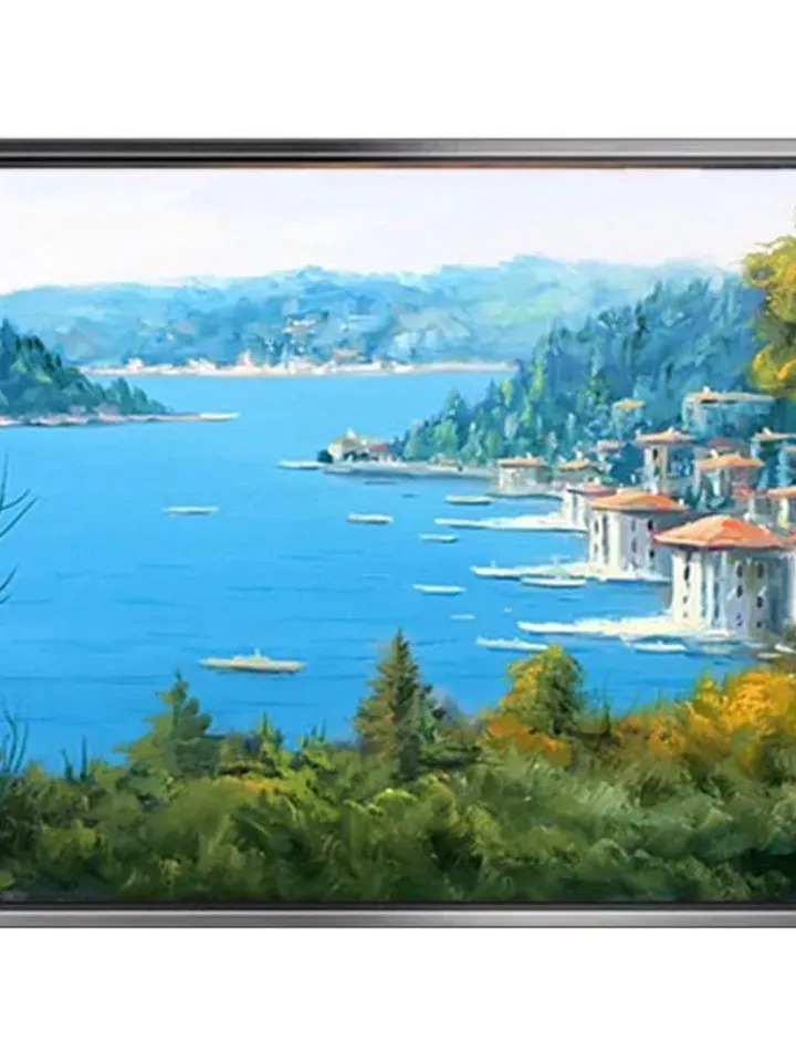 Seascape Print on Canvas , Floating Frame Option, Modern Wall Art, Extra Large Canvas Wall Art