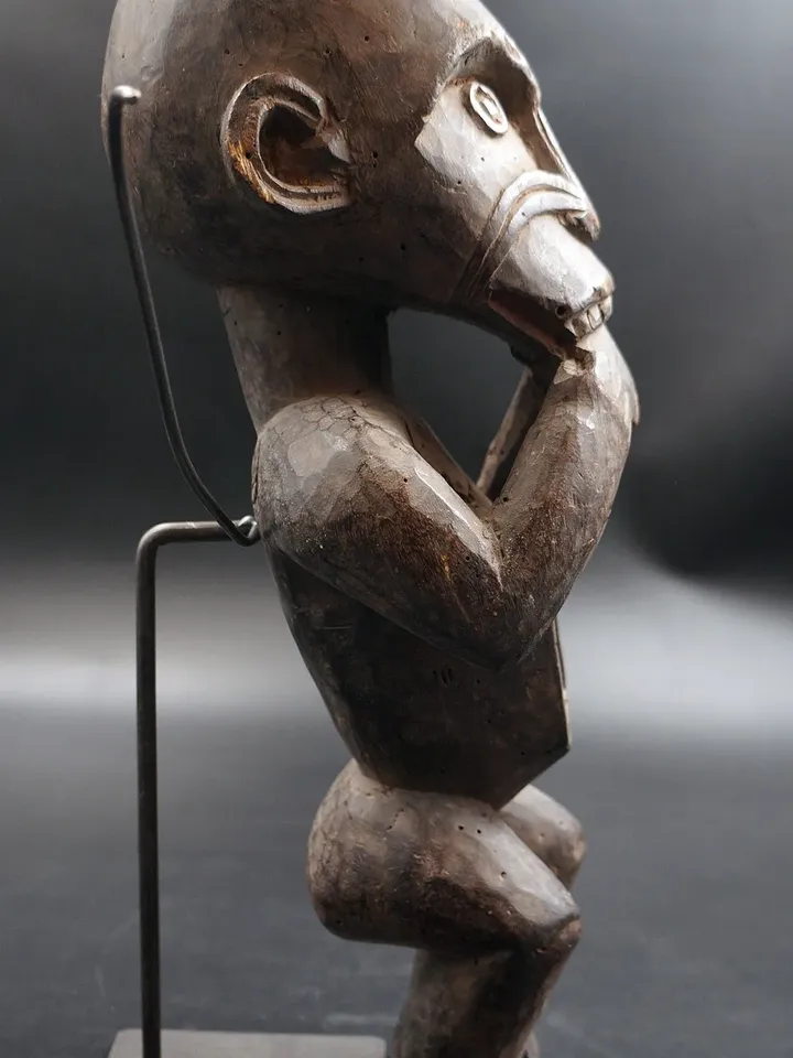 Bakongo Tribal Sculpture Africa Art