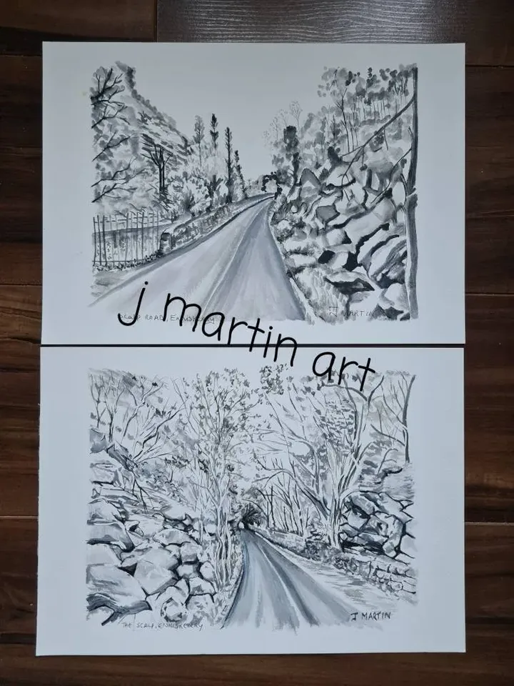 The Scalp, Enniskerry, Enniskerry Road, Wicklow, unmounted, unframed