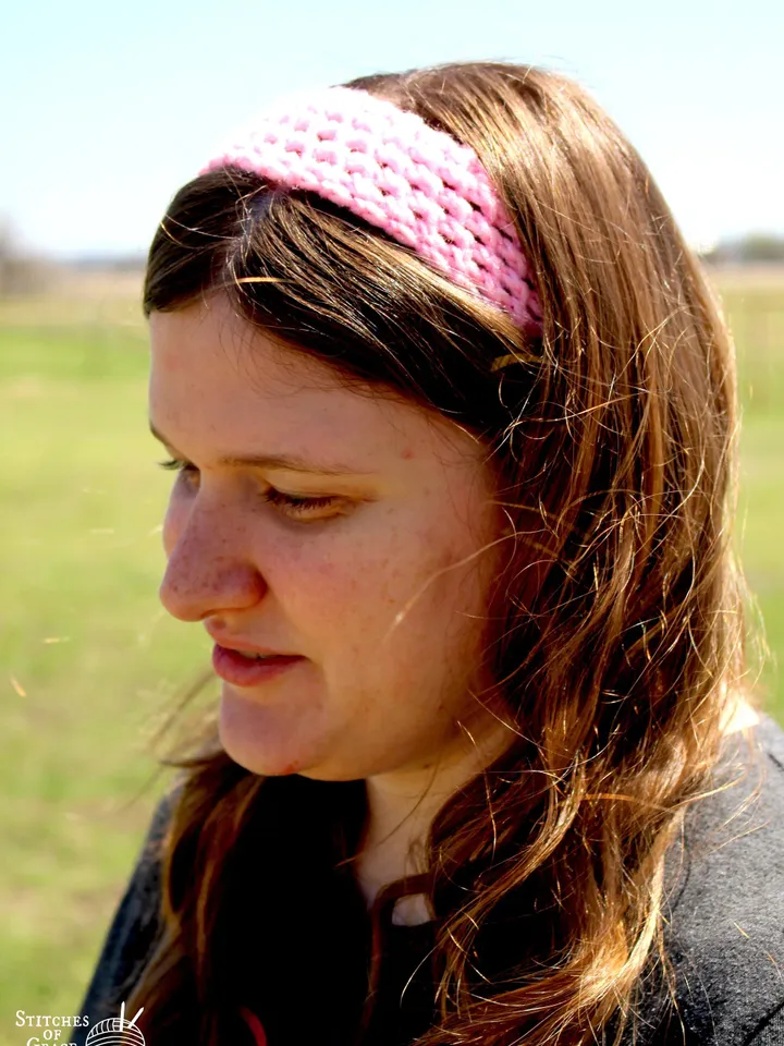 Wide Knit Yarn Headband for Ladies and Girls, Mother's Day Gifts for Her, Crochet Yarn Gift Ideas, Easter Outfit Accessories, Photography