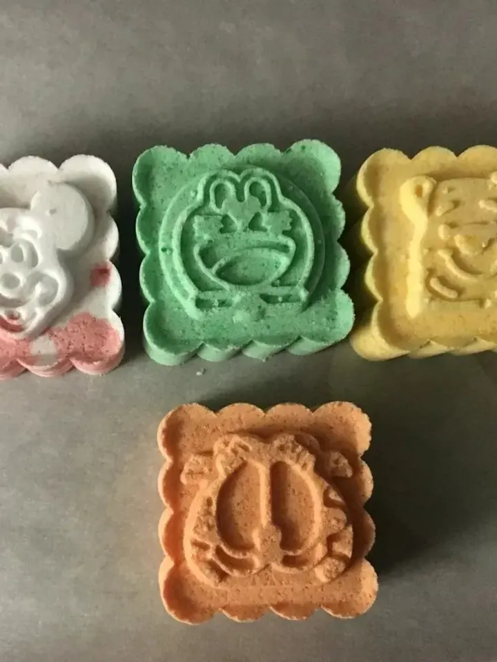 Cartoon Bath Bombs set of 3