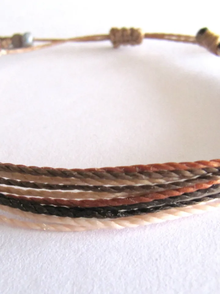 Macrame bracelet, boho bracelet, hippie bracelet, women bracelet, gift for women, multi strand bracelet, hippie jewelry, jewelry macrame