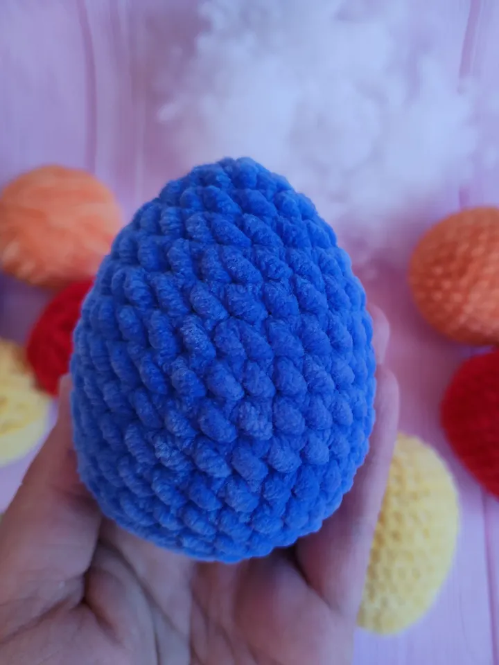 Crochet Egg plush pattern, crochet eggs plushies, amigurumi eggs plush, Easter eggs pattern, Easter egg plush