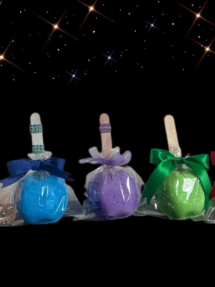Shimmer Apple Bath Bomb Set