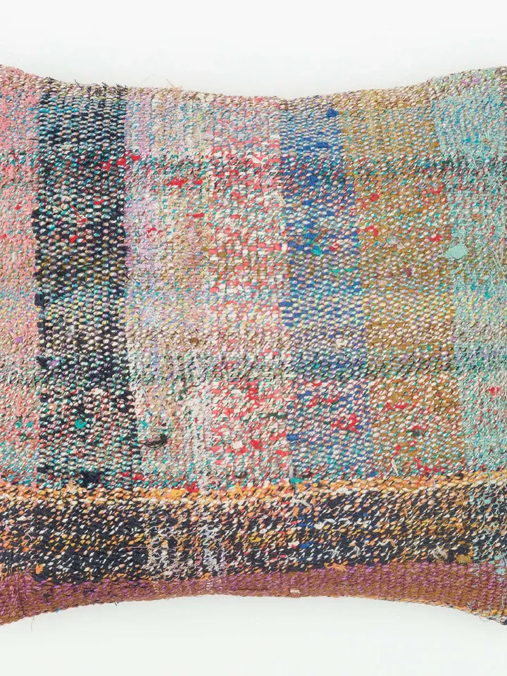 Rug Design Cushion Covers, Turkish Rugs Cushion Cover Ethnic, Home Decor Farmhouse Style Geometric