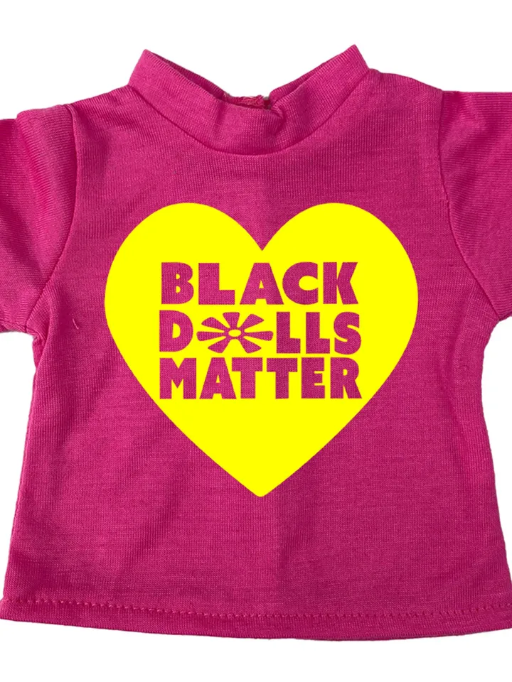 Black Dolls Matter® 18 Inch Doll Tee Shirt