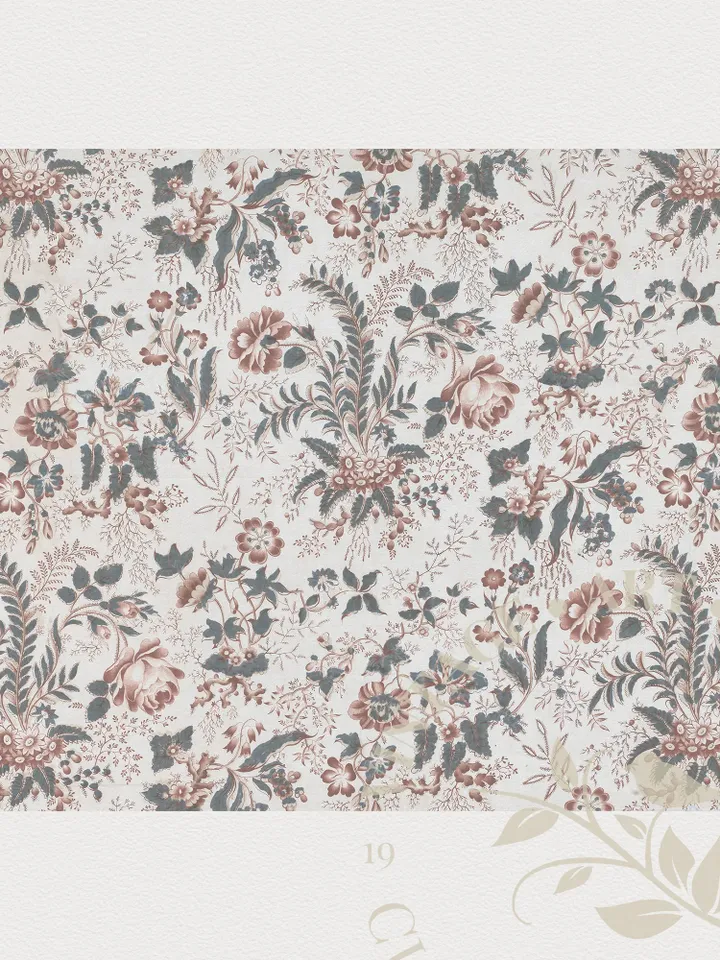 William Morris Textile Art Nouveau Vintage Print, Floral Ornament PRINTABLE Fabric Wall Art, Digital Download Home Decor | #13