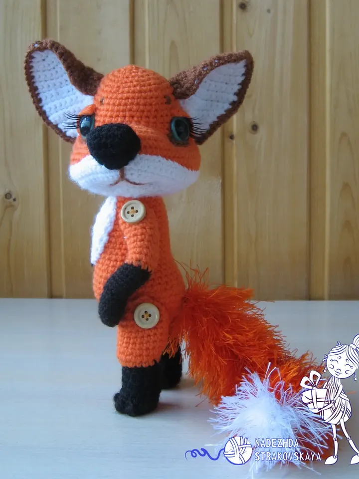 TUTORIAL: Foxy Charlotte crochet pattern*