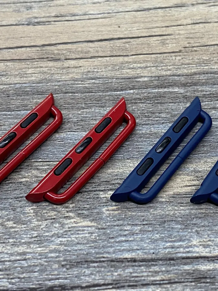 Apple Watch Product Red Series 6, Apple Watch adapters, Aluminum Blue 44mm, 40mm connector, Apple Watch Band, iWatch Adapters, Gift Ideas
