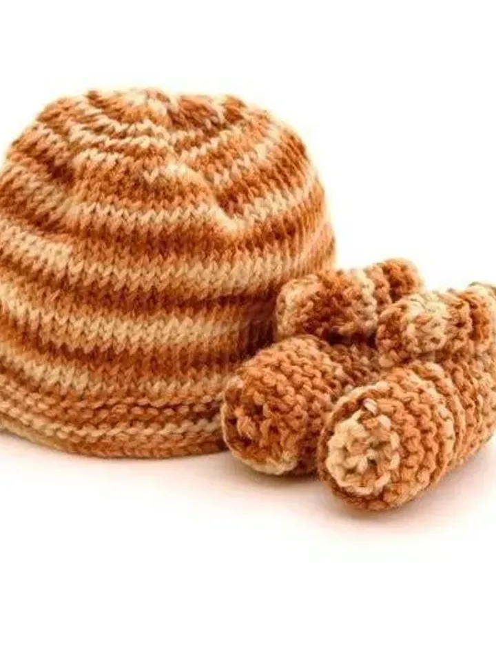 Baby Hat and Booties Set, Baby Socks and Shoes, Baby Gift Ideas for New Moms, Multiple Size Options, Multi Colored Baby Hat, Baby Clothing
