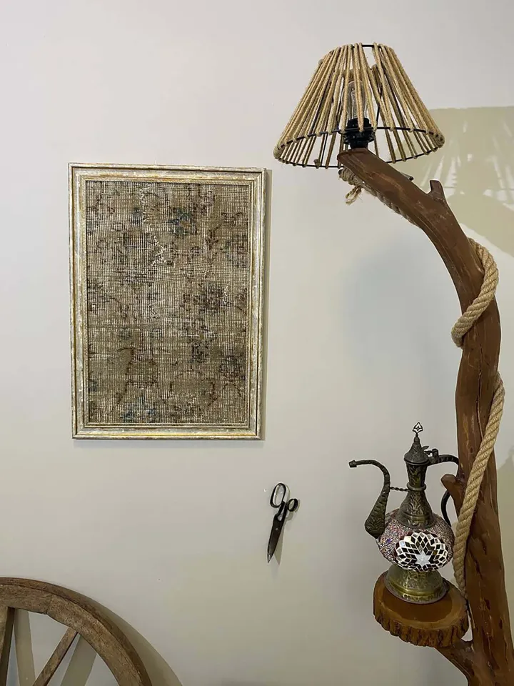Hand-Woven Vintage Kilim Wall Hangings - Unique Home Decor - 50x70 cm - Boho Chic Woolen Art