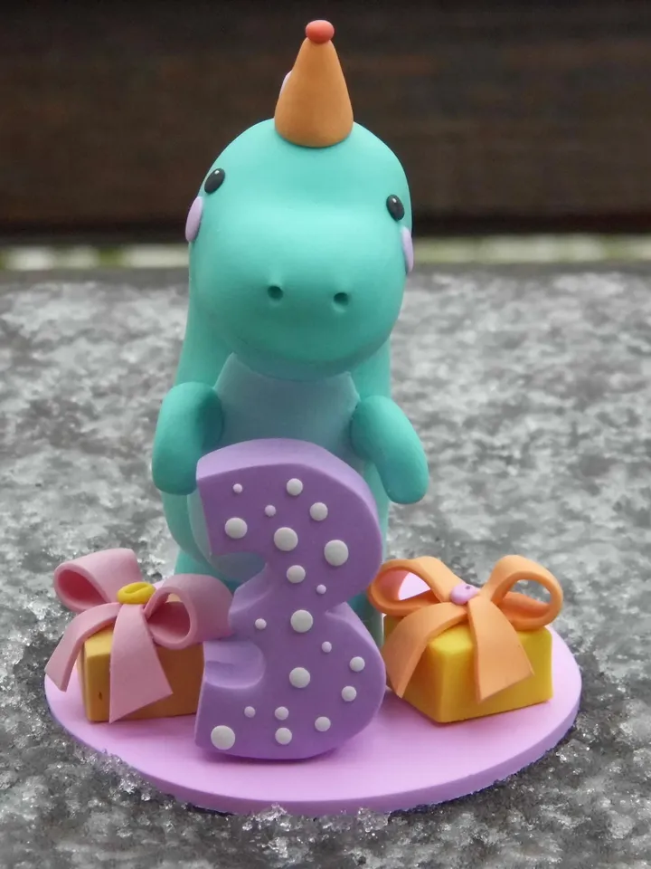 Tyrannosaurus cake topper, Dinosaur birthday theme party, Dinosaur cake topper, Dinosaur figurine, Cake figurine, Personalized cake topper