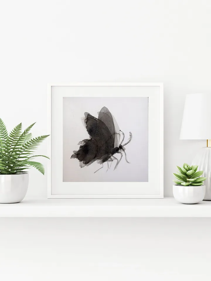 Handmade watercolor paint, Small watercolor painting, watercolor paints, Butterfly Wall art, Watercolor Butterfly, Nursery wall decor, Art