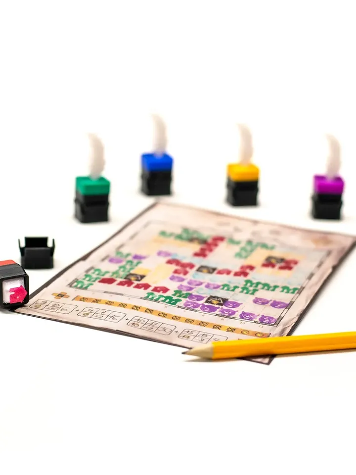 Cartographers Compatible Stamps - Board Game Accessories Upgrade 3D Printed
