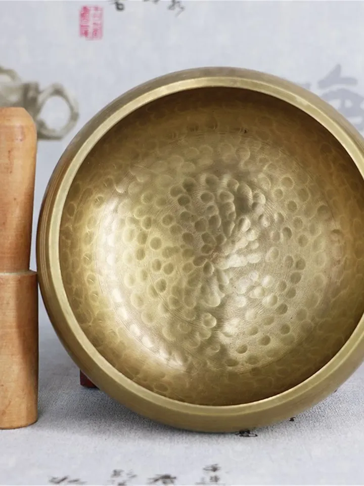 Gandhanra 3.2"-7.9" Tibetan Handcrafted Singing Bowl For Sound Healing,Meditation,Relaxation,Yoga,Chakra Balancing and Collection