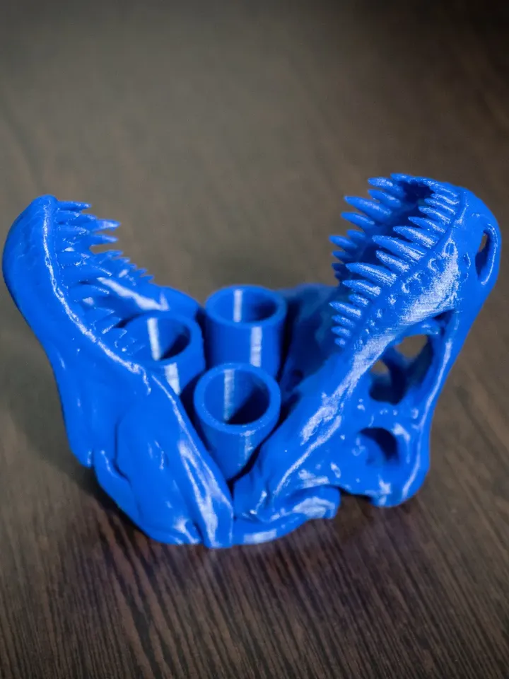 Dinosaur T-Rex Toothbrush Holder Bathroom Accessories 3d printed