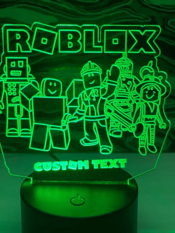 Gaming Avatars Custom Room Home Decor Sign | Gaming Sign | Gaming Room Decor | Gaming Desk Accessories | Kids Gaming Night Light