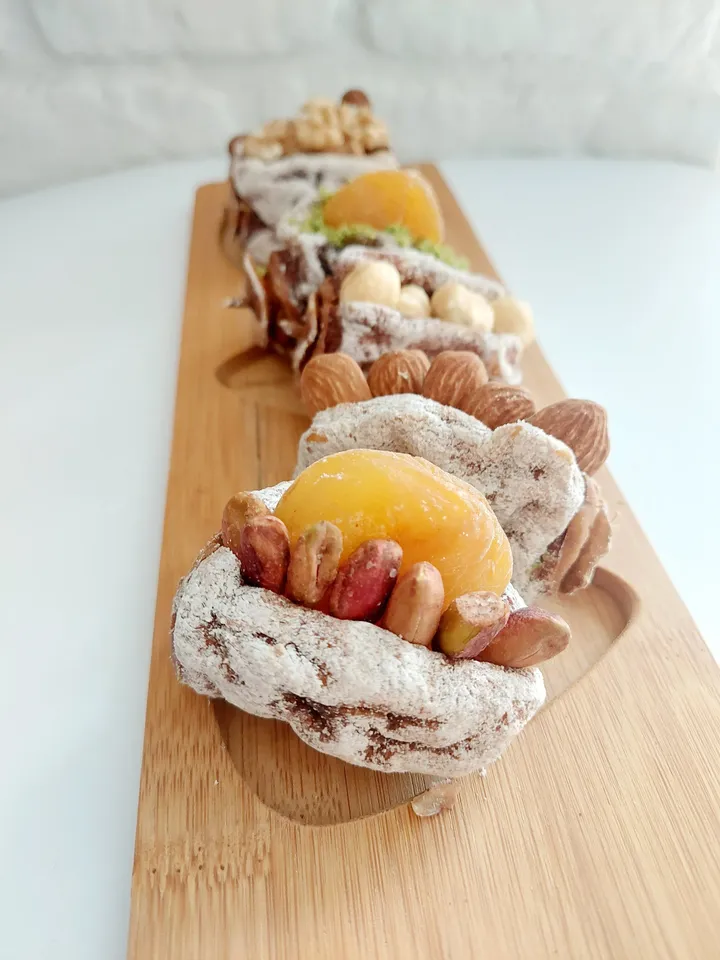Stuffed Organic Dry Persimmon | Natural Dried Hoshigaki | Sun Dried Heaven Fruit | Japanese Dried Persimmon | Fast Fedex Shipping