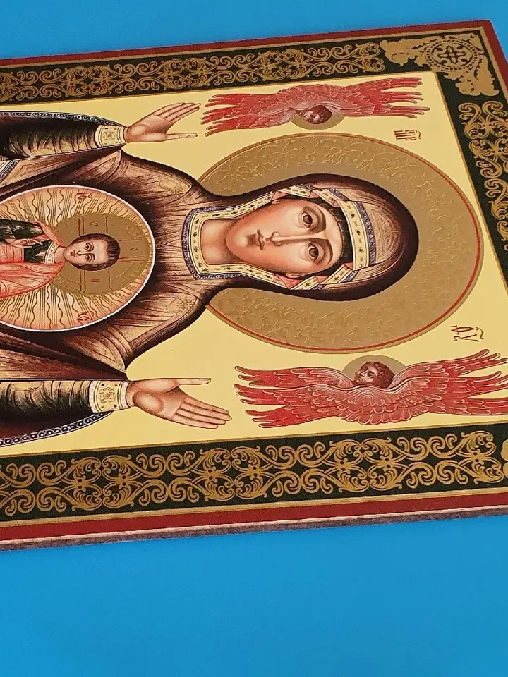 Virgin Mary of The Sign Orthodox icon free shipping