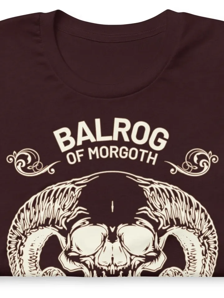 Balrog T-Shirt | DnD Unisex T-shirt, Dungeons & Dragons Style, Monster Graphic Tee