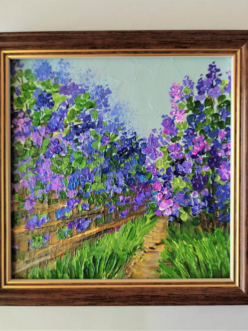 water-lilies-original-painting-landscape-artwork-floral-impasto