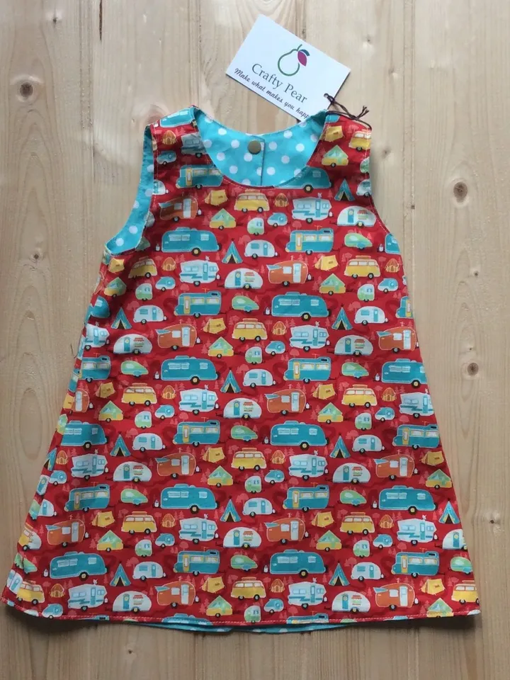 Reversible A line dress