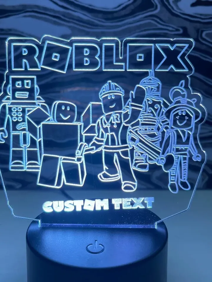 Gaming Avatars Custom Room Home Decor Sign | Gaming Sign | Gaming Room Decor | Gaming Desk Accessories | Kids Gaming Night Light