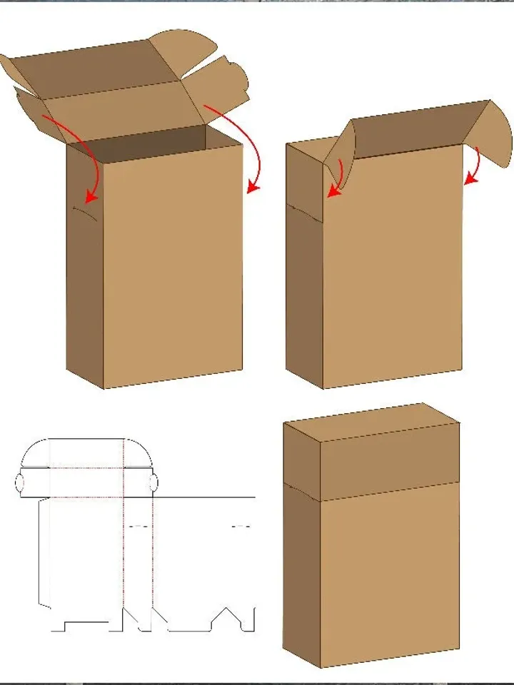 Box template Gift box SVG Party Favour Box Cricut Box PDF printable pattern Instant download box gift package paper pattern