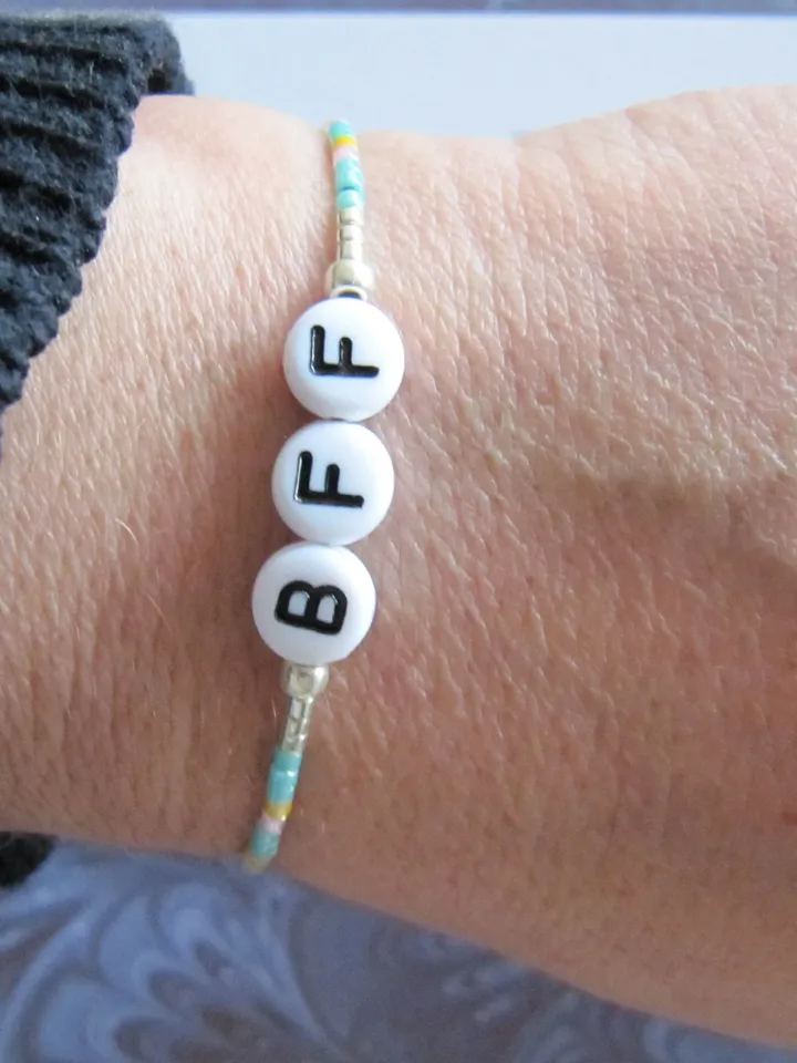 Miyuki Bracelet Personalized Bracelet Best Friend, Personalized Bracelet ,present for best friend, Delicated bracelet miyuki , name bracelet