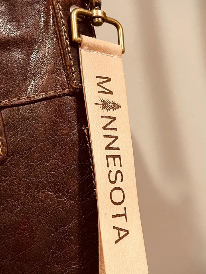 Customizable Leather Keytag