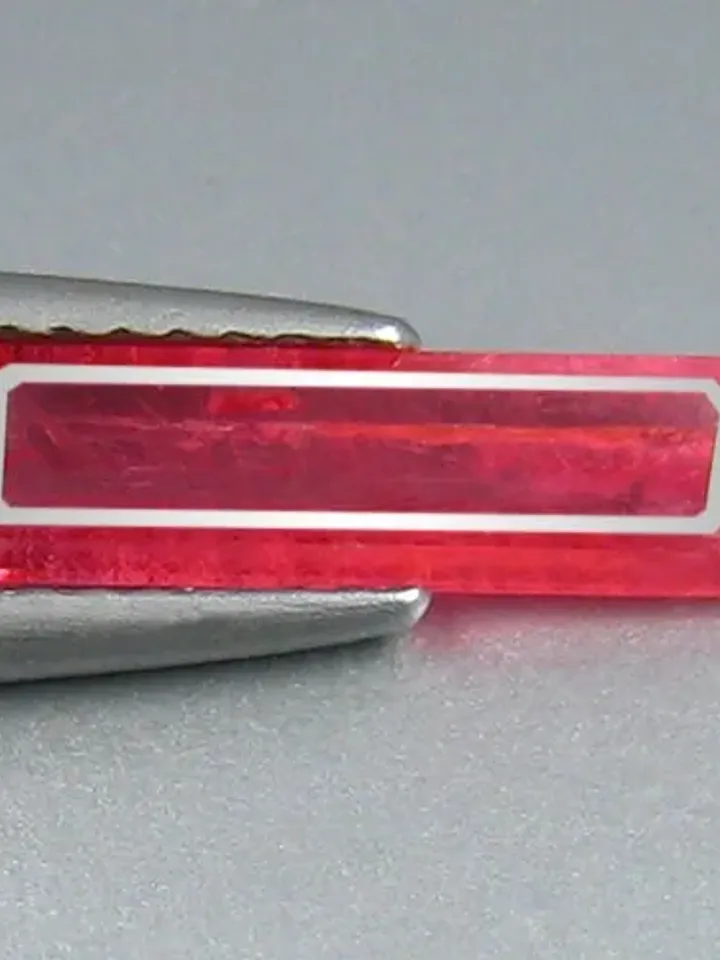 1.33 CT Superb ! Hot Red Color Unheated 100% Natural Rhodonite from Brazil