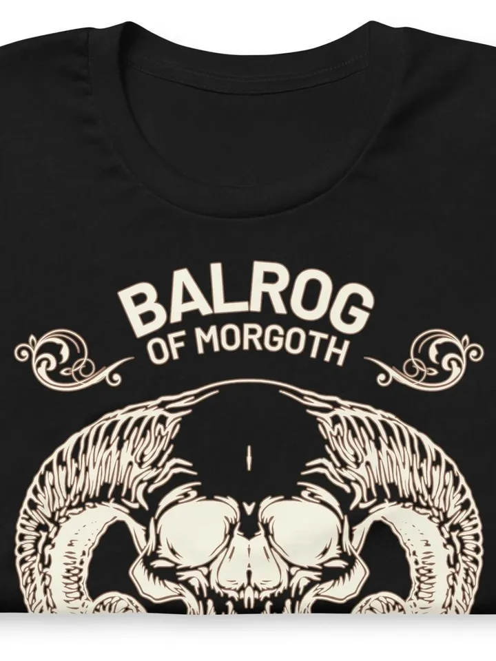 Balrog T-Shirt | DnD Unisex T-shirt, Dungeons & Dragons Style, Monster Graphic Tee