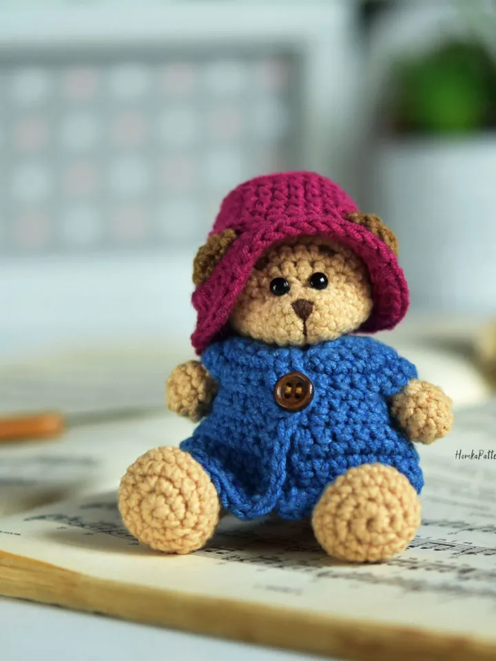 Crochet Pocket Bear Pattern and Crochet Teddy Bear Clothes