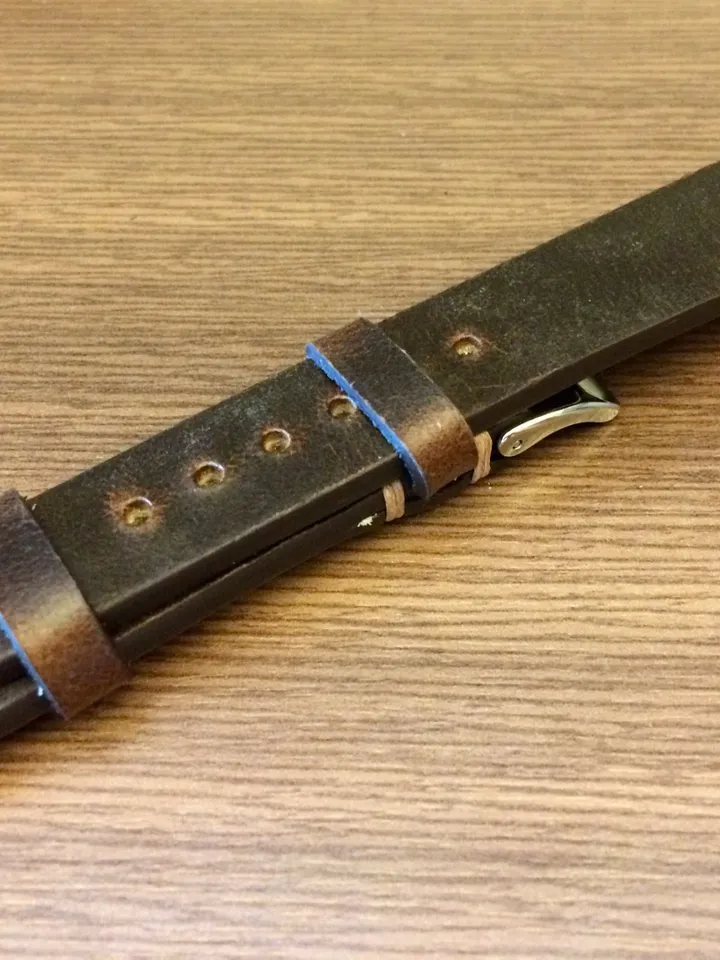 Brown Genuine Leather Watch Straps 19mm, Wrist Watch Band 20mm, 21mm, Personalise Gift Ideas for Boyfriend, Vintage Mens Wrist Accessories