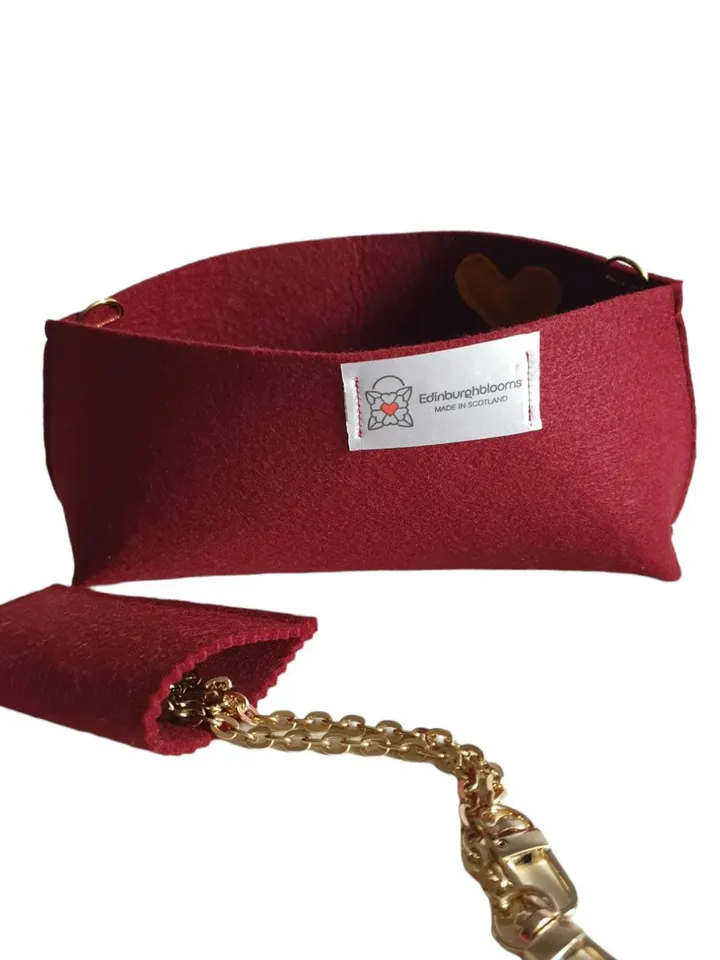 UK Conversion Kit for Darley Small Large Cosmetic Pouch made in Scotland Conversion insert liner