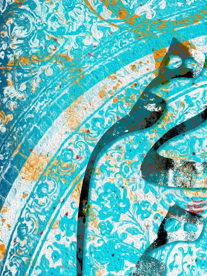 Deldar e Ham Bashim | Persian Wall Art | Persian Calligraphy Wall Art | Traditional Persian Gift | Persian Art