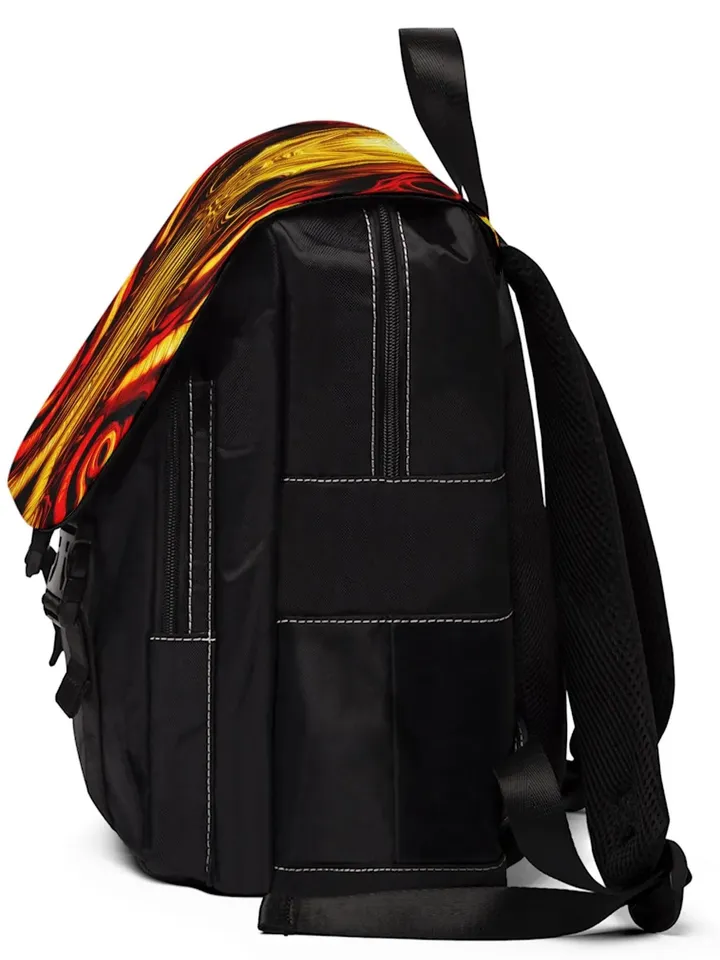 Cthulhu Oppression TTRPG Shoulder Backpack | Over the Shoulder Tabletop Roleplaying Game Bag of Holding, Compact Sized Accessory Bag, DnD5e